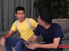 デカ尻, デカパイ, フェラチオ, 茶髪の, ハードコア, ヒール, メキシコ人, 淫乱熟女