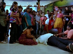 美人, インド人, ソフトコア, オッパイの, 濡れ