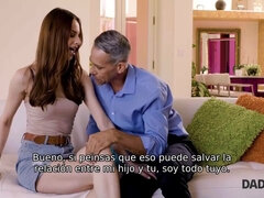 Enthousiasteling, Pijpbeurt, Bruinharig, Hondjeshouding, Kut duiken, Roodharige vrouw, Geschoren, Tiener