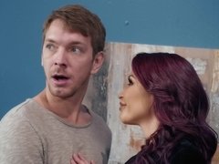 アナル, お尻, デカパイ, フェラチオ, Hd, なめる, オフィス, タトゥー