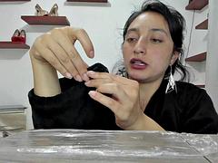 Leie, Arsch, Füsse, Fetisch, Flashen, Latina, Masturbation, Titten