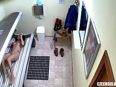 Amateur, Checa, Hd, Solarium, Adolescente, Voyeur, Camara web