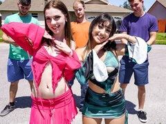 18, お尻, デカ尻, デカチン, バック, 自然山雀, ティーン, オッパイの