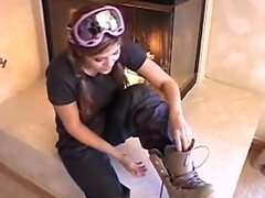 18 jahre, Leie, Braunhaarige, Frau, Masturbation, Solo, Jungendliche (18+), Spielzeuge