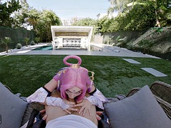 Tridimensionnel, Sucer une bite, Branlette thaïlandaise, Hd, Masturbation, De plein air, Pov, Nénés