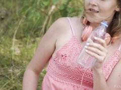 Blonde, Hd, De plein air, Chatte, Rasée, Solo, Vibromasseur