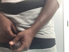 Amateur, Noire, Attrapée, Tir de sperme, Homosexuelle, Masturbation, Mature, Solo