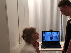 Колледж, Постарше, Зрелые, Сиськи