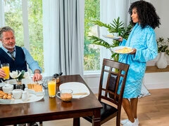 黒人, 異人種間, ゴム, レズビアン, 下着, オナニー, オマンコ, 剃毛