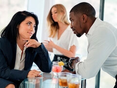 Verga grande, Estilo perrito, Interracial, Pene, Cabello corto, Flaco, Adolescente, Tetas