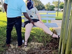 素人, アラブ, お尻, 黒人, 車, 捕まる, 自家製, オマンコ