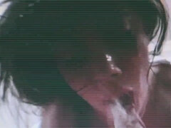 Blasen, Braunhaarige, Spermaladung, Schwanz, Aufs gesicht abspritzen, Hd, Pov, Rau