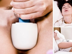 Пальцем, Волосатые, Мастурбация, Оргазм, Соло, Стриптизерша, Игрушки, Вибратор