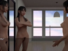 Flotter vierer, Gruppe, Japanische massage, Küssen, Milf, Natürlichen titten, Dürr, Titten