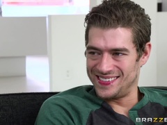 Grosser arsch, Blasen, Freund, Paar, Schwanz, Lecken, Pov, Kurzes haar