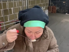 Amateur, Dansant, Femelle, Masturbation, De plein air, Pov, Public, Solo