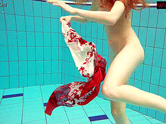 furry ginger grind teenage underwater