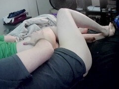 Wake up my sizzling hot cougar stepmom for a quickie before work
