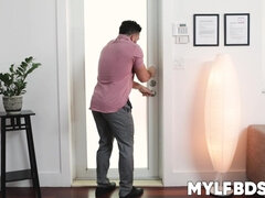 Grosser schwanz, Blondine, Blasen, Fesselspiele, Hundestellung, Milf, Natürlichen titten, Rau