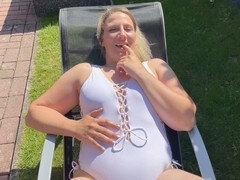 Im freien, Pissen, Muschi