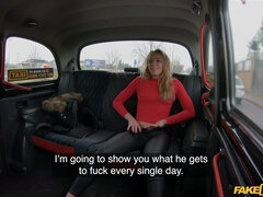 Angel Emily's Wild Desire in Steamy Taxi