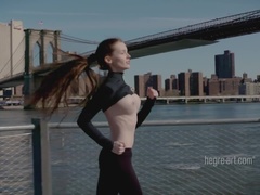 お尻, 茶髪の, 乳首, ヌード, 小柄, ガリガリ, 生徒, オッパイの