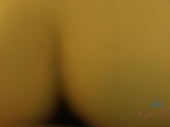 Her hairy muff feels so good.