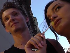 Schwarz, Paar, Gehörnter ehemann, Tschechisch, Schwarz, Geld, Jungendliche (18+), Ehefrau