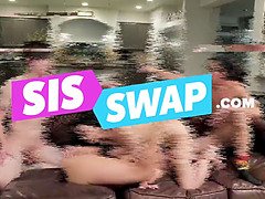 Grosse titten, Blondine, Spermaladung, Kehlenfick, Milf, Schreiend, Stiefmutter, Titten