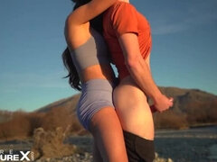 Pure Pleasure Takes Control - Latina Teens Dominate - Woodsy Pegging