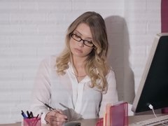 デカチン, フェラチオ, 顔射, 眼鏡, 毛深い, Hd, 自然山雀, ストッキング