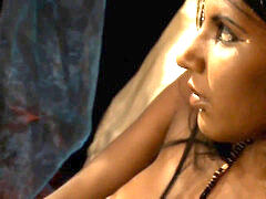 Arabisch, Asiatisch, Schwarz, Braunhaarige, Reif, Milf, Nippel, Thai