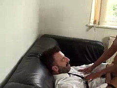 素人, 緊縛, 黒人, 黒人, 指いじり, 穴開きパンティ, 現実, ストッキング