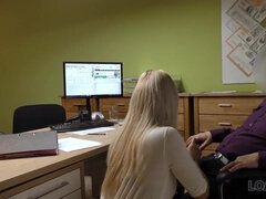 Кастинг, Красотки, Блондинки, Деньги, В офисе, Студентка, Молоденькие