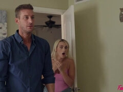 Blondine, Blasen, Besamung, Familie, Milf, Orgasmus, Pov, Rotschopf