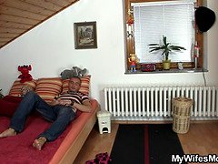 Blonde, Plantureuse, Femme couguar, Masturbation, Mère que j'aimerais baiser, Maman, Réalité, Belle mère