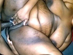 Cul à la bouche, Gros cul, Grosse bite, Noire, Noir ébène, Orgasme, Chatte, Mouillée