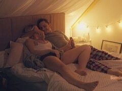 The film is enjoyable, but the steamy sex is even better! Real couple brings mutual pleasure and indulges in passionate sideways sex