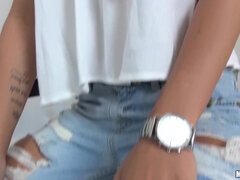 Leie, In den arsch, Tschechisch, Freundin, Hotel, Pov