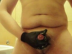 Geschnappt, Erotisch, Schwul, Handjob, Selbstgemacht, Masturbation, Realität, Solo