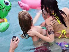Mofos  Perfect pool party orgy
