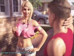 Leie, Aus dem arsch in den mund, Grosser arsch, Blondine, Vollbusig, Spiele