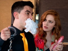 Mamada, Hotel, Tetas naturales, Coño, Pelirrojo, Afeitado, Flaco, Adolescente