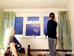 デカパイ, ブロンド, フェラチオ, イギリス人, コンピレーション, エロ熟女, ハードコア, 熟年