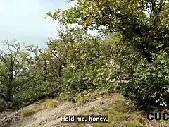 Diep in de keel, Hd, Man, Monster, Buiten, Schreeuwen, Tiener, Vrouw