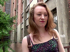 GERMAN SCOUT - SKINNY REDHEAD TEEN EMMA ass fucking intercourse AT casting