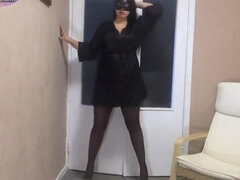 Leie, Grosser arsch, Braunhaarige, Klassisch, Lingerie, Natürlich, Solo, Titten