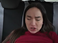 Real driving learner masturbating during driving lesson