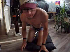 ヨーロピアン, フェティッシュ, ゲイ, ドイツ人, オナニー, ガリガリ, 靴下, 一人