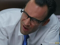 SyS-Admin finds PC amp  Pussy under the Table